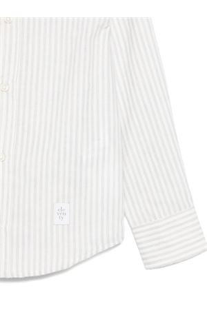 white cotton shirt ELEVENTY KIDS | EX5P00Z2606101GR
